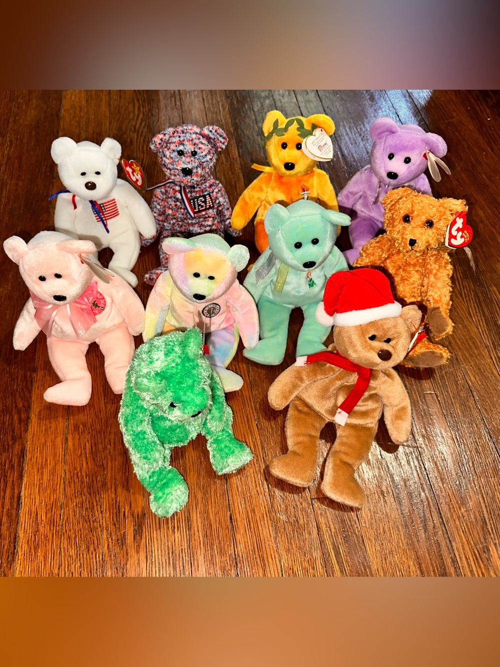NWT Assortment of 10 TY Beanie Babies Stuffed Animals